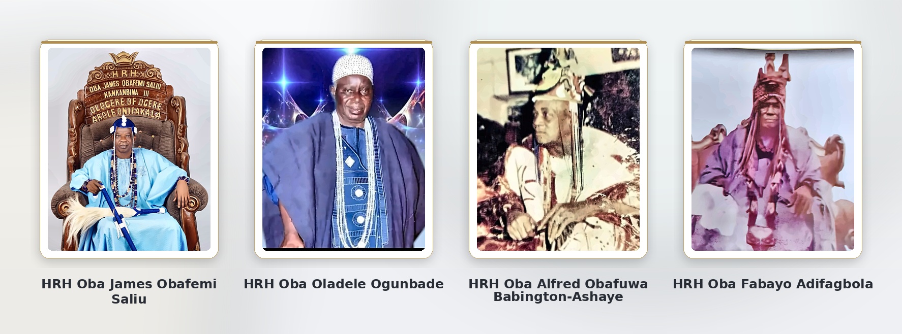 The recent Ológèrè of Ògèrè Rẹ́mọ.